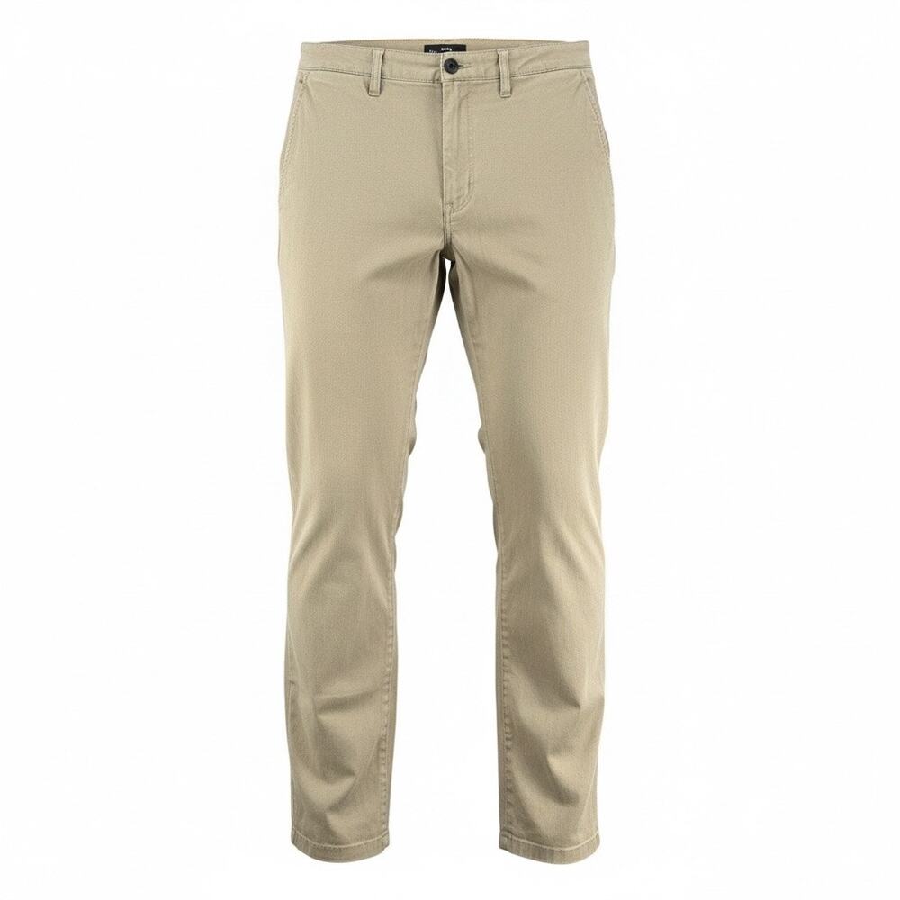 Hurley Men's Khaki Straight Leg Pants Work Casual 36 Cotton Blend Pockets